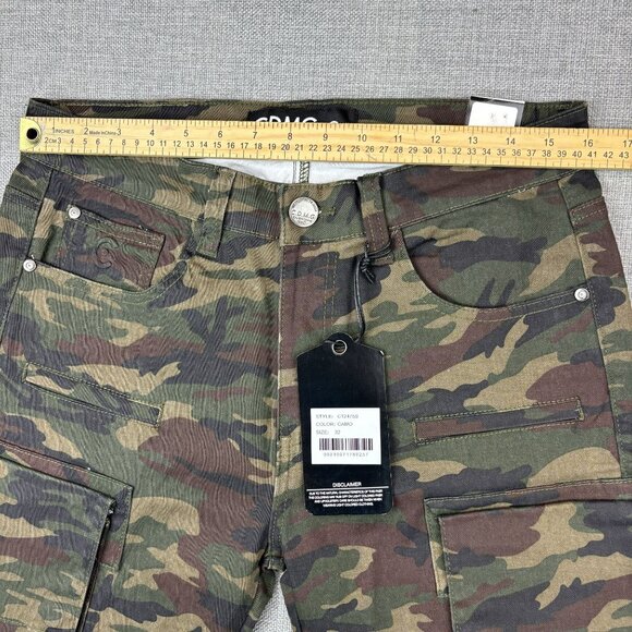 Men's Camo Cargo Shorts By GDMG & Co. Size 32 - Picture 3 of 11